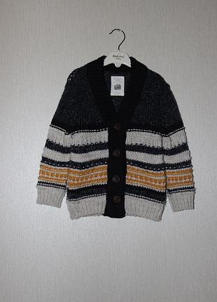 Zara в'язаний кардиган на хлопчика 4 роки 104см