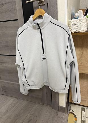 Кофта жіноча reebok сіра, розмір s 3