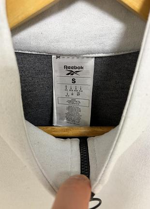Кофта жіноча reebok сіра, розмір s 5