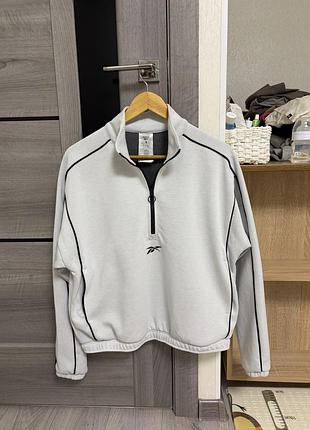 Кофта жіноча reebok сіра, розмір s 2