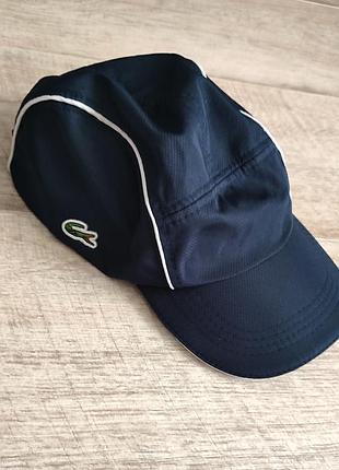Кепка lacoste синя базова