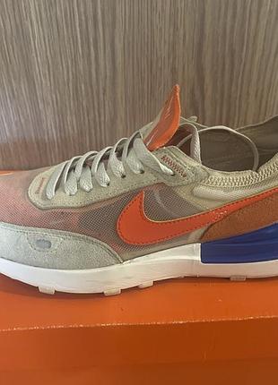 Кросівки nike сіро-помаранчеві