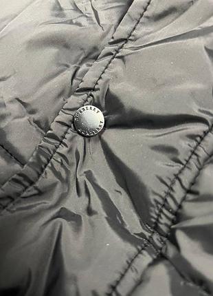 Пуховик burberry чорний 6