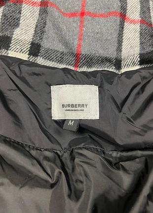 Пуховик burberry чорний 8