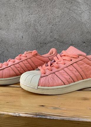 Кросівки adidas superstar рожеві 38 розмір 24 см