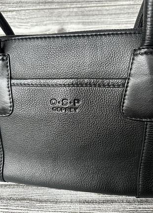 Брендова шкіряна сумка osprey london 5