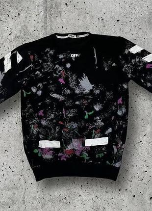 Культовый свитшот off-white galaxy «seeing things»