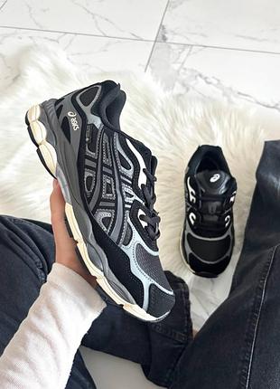Asics gel-nyc black cream silver gore-tex termo