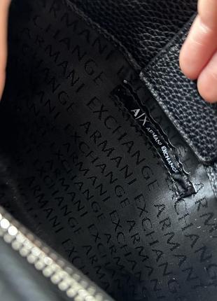 Сумка жіноча armani exchange, чорна 5
