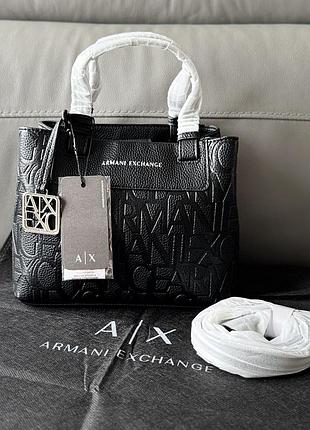 Сумка жіноча armani exchange, чорна