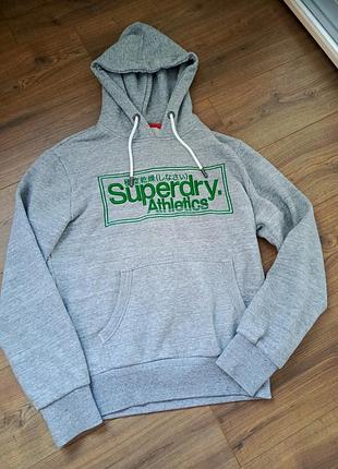 Худи от superdry. принт вышит и долговечен!