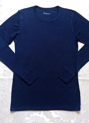 100% вовна мериноса лонгслів johansen (joha) merino wool розмір s термобілизна вовняна