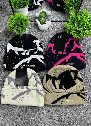 Шапка з лого arcteryx