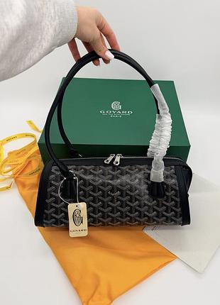 Goyard bonbonniere black canvas
