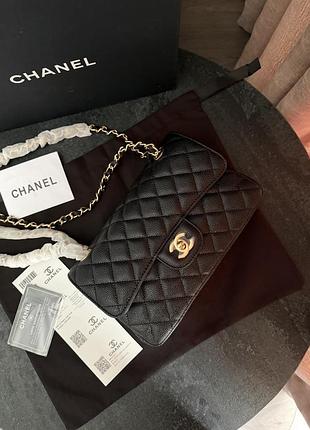 Classic flap black 23х14,5х6