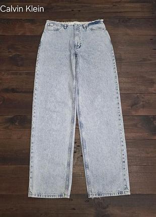 Женские джинсы calvin klein 90s straight cut   waistband оригинал