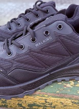 Кросівки чоловічі walking чорні спортивні
