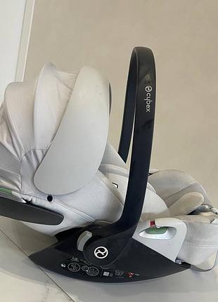 Автокрісло 45-87 см cybex cloud t i- size platinum white plus/білий