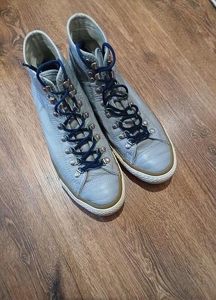 Продам чоловічі  шкіряні кеди бренду converse