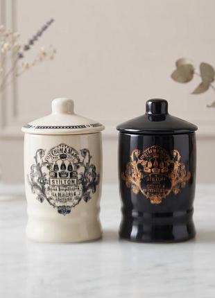 Керамічна банка fortnum & mason (велика британія) | преміум посуд декор приладдя для спецій fortnum & mason керамічні ємності для зберігання набір