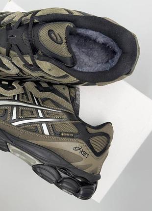 Asics gel-nyc fur khaki black