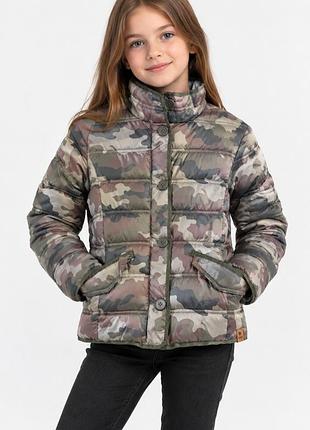 Новая фирменная демисезонная куртка colorado girl (cld jeans), камуфляж размер 146