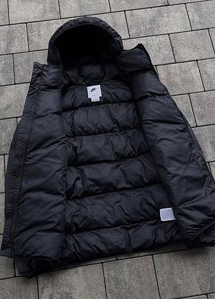 Зимовий пуховик nike 3