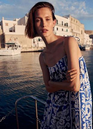 Новий сарафан міді h&m віскоза 9