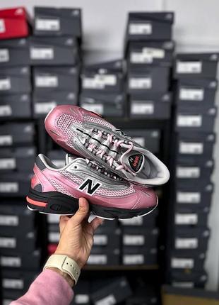Кросівки new balance 1000 рожево-сріблясті