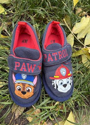 Змінне взуття paw patrol щенячий патруль