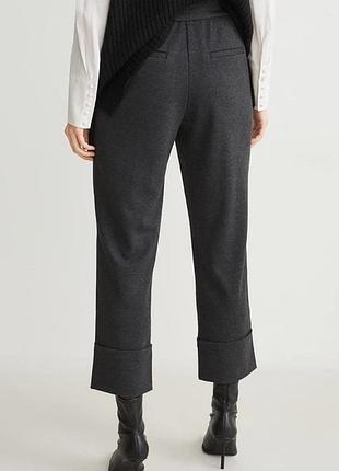 Шерстяні брюки zara теплі демі