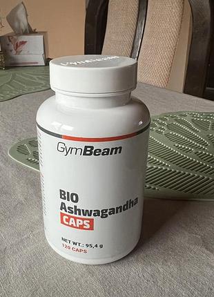 Біологічно активна речовина gymbeam bio ashwagandha caps 120 капсул