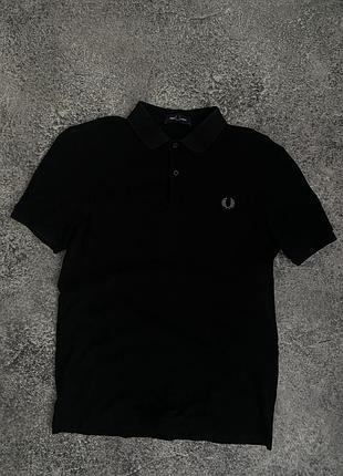 Чоловіче поло fred perry чорного кольору 3