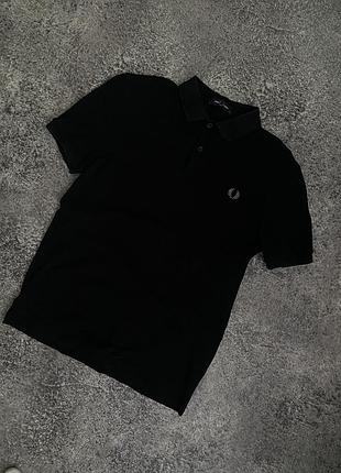 Чоловіче поло fred perry чорного кольору
