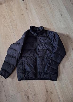 Куртка the north face стьобана чорна