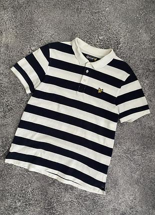 Поло lyle & scott у смужку