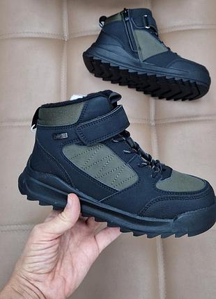33-37р демисезонные ботинки на флисе для мальчика bi&amp;ki tom.m 60131d