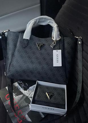 Жіноча сумка сетчел guess  оригінал 3