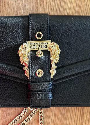 Кожаная сумочка versace jeans couture оригинал