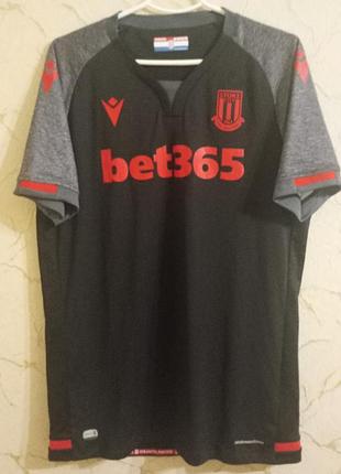 Оригинальная футболка stoke city fc 2019/20 macron.