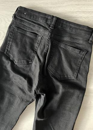 Джинси mango чорні скін модель soho 3