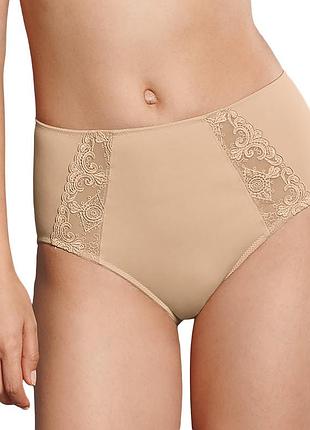 Бежеві  корегуючі трусики rosa faia grazia high waist brief