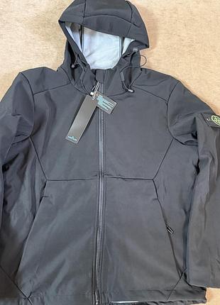 Чоловіча куртка stone island чорна
