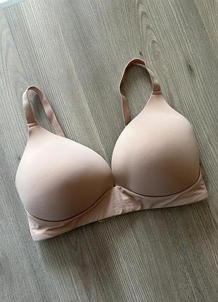 Бежевий бюстгальтер без кісточок primark