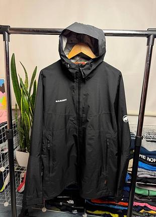 Чоловіча куртка mammut gore-tex чорна xxl