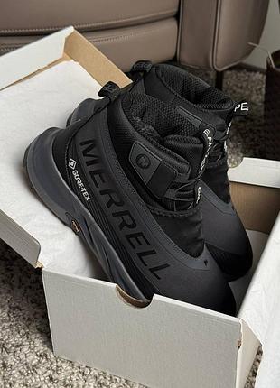 Чоловічі кросівки merrell agility peak 5 zero fur grey black 3