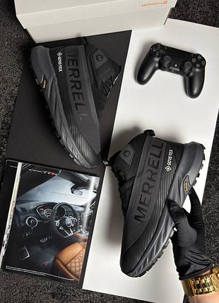 Чоловічі кросівки merrell agility peak 5 zero fur grey black 10