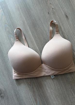 Бежевий бюст без кісточок primark