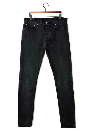 Чорні джинси слім levis 512