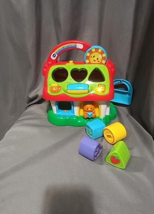 Сортер дом vtech baby со звуком и светом.